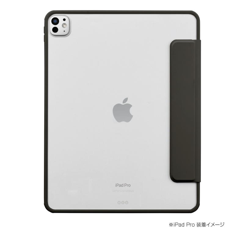 ナカバヤシ　iPadPro13用マグネット分離式衝撃吸収ケース／ブラック　TBC-IPP24301BK　(tm)の商品画像2枚目