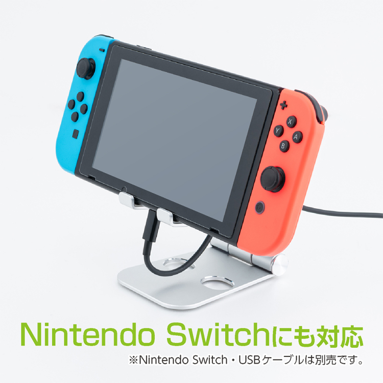 ナカバヤシ　アルミスタンド／シルバー　SST-20SL　(tm)の商品画像4枚目