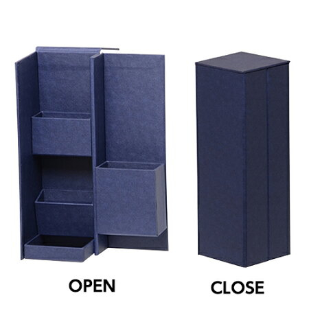 ナカバヤシ ライフスタイルツール ボックスS LST-B01NV ネイビーの商品画像3枚目