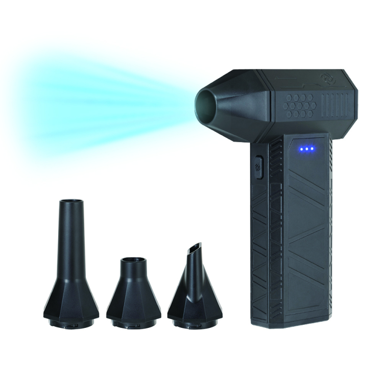 ナカバヤシ 電動エアダスターJET turbo mini/ブラック DAD-601BK (tm)の商品画像2枚目