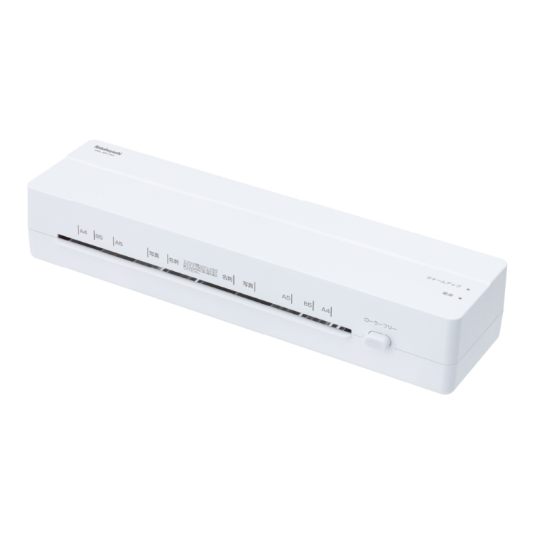ナカバヤシ パーソナルラミネータ イージーラミエコノミーA4/ホワイト NEL-E01A4W (tm)の商品画像1枚目