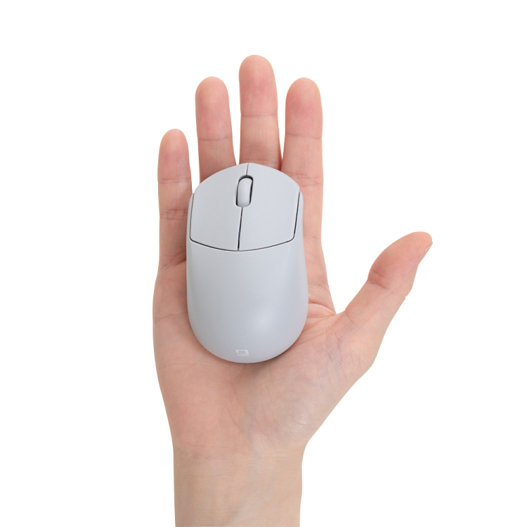 ナカバヤシ 小型無線静音3ボタンBlueLEDマウス/グレー MUS-RKT249GY (tm)の商品画像10枚目