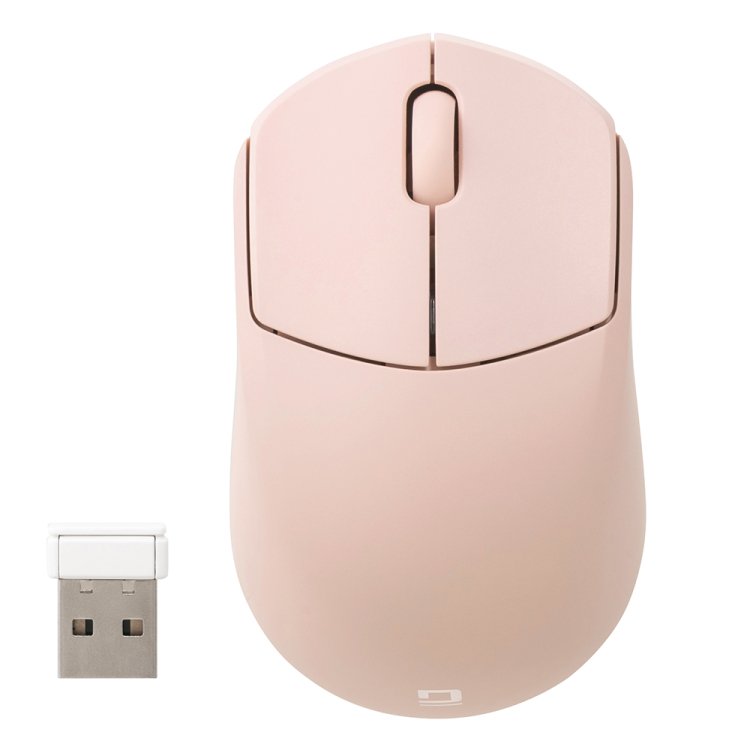 ナカバヤシ 小型無線静音3ボタンBlueLEDマウス/ピンク MUS-RKT249P (tm)の商品画像9枚目