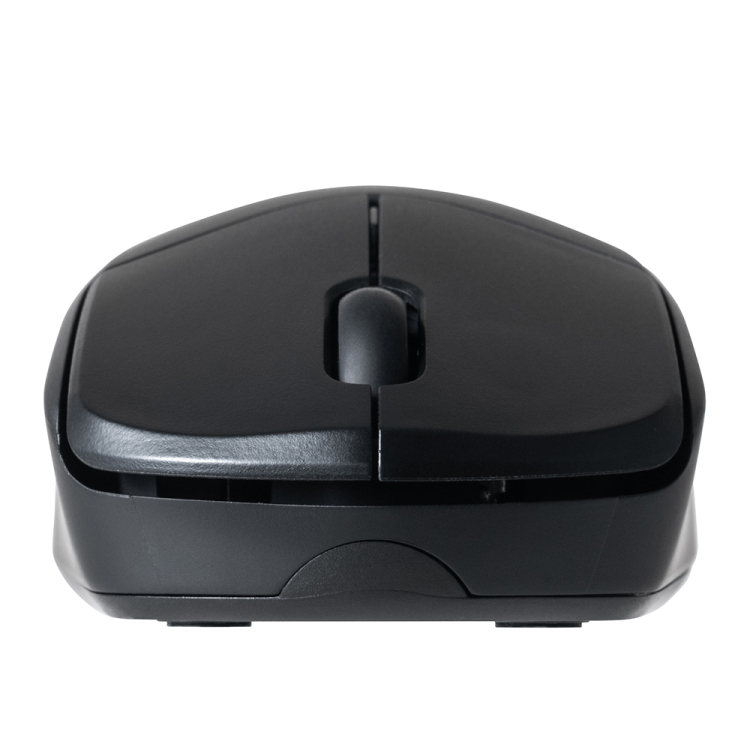 ナカバヤシ 小型BT静音3ボタンBlueLEDマウス/ブラック MUS-BKT250BK (tm)の商品画像6枚目