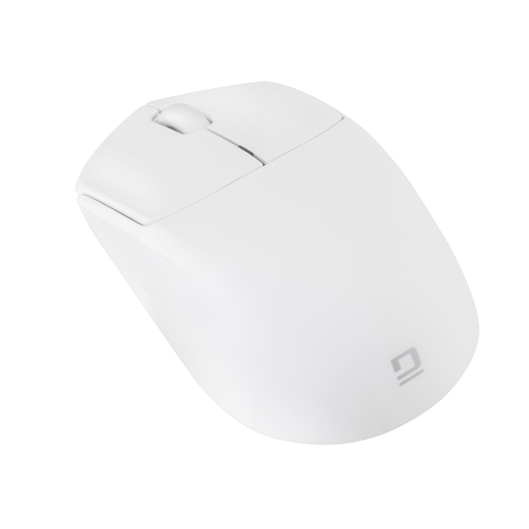 ナカバヤシ 小型BT静音3ボタンBlueLEDマウス/ホワイト MUS-BKT250W (tm)の商品画像1枚目