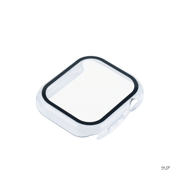 ナカバヤシ　AppleWatch42mm　ガラス＋ケース／クリア　SMWC-AW421CL　(tm)の商品画像1枚目