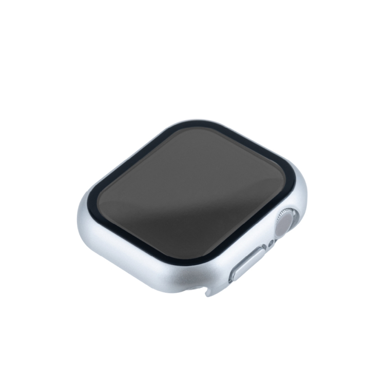 ナカバヤシ　AppleWatch42mm　ガラス＋ケース／シルバー　SMWC-AW421SL　(tm)の商品画像2枚目