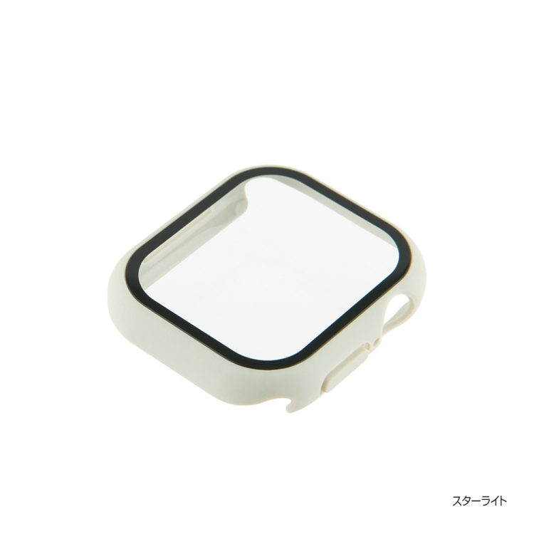 ナカバヤシ　AppleWatch42mm　ガラス＋ケース／スターライト　SMWC-AW421ST　(tm)の商品画像1枚目