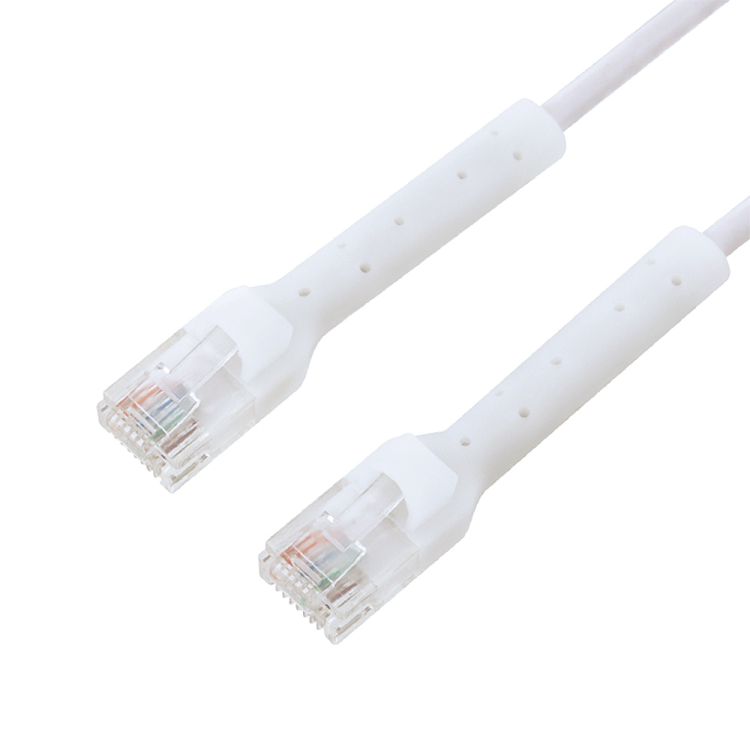 ナカバヤシ　CAT.6A　固定できるLANケーブル　1m／白　C6A-K010W　(tm)の商品画像1枚目