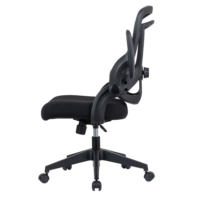 ナカバヤシ ランバーサポートメッシュチェア/ブラック CNN-008BK (tm)の商品画像8枚目