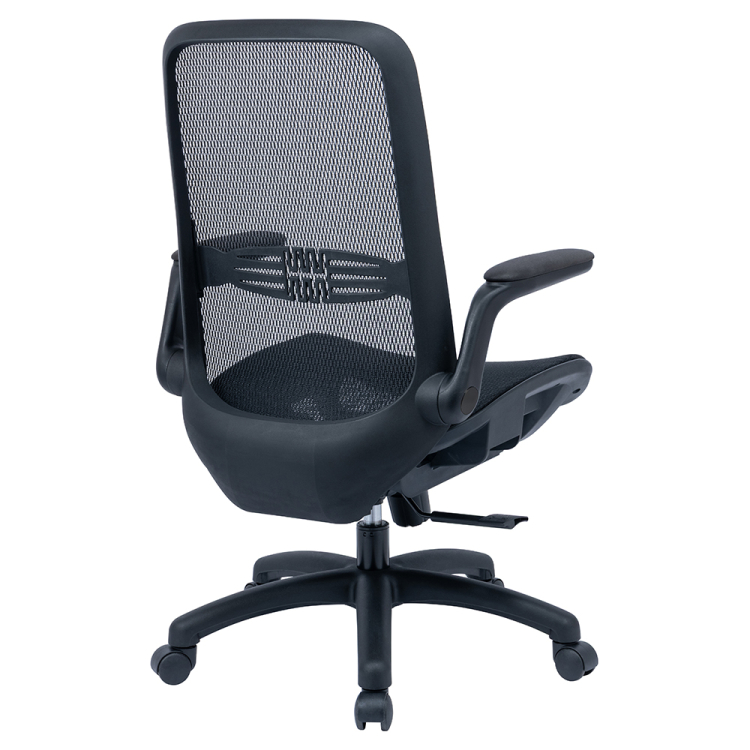 ナカバヤシ オールメッシュチェア/ブラック RZS-401BK (tm)の商品画像5枚目