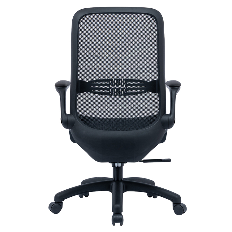 ナカバヤシ オールメッシュチェア/ブラック RZS-401BK (tm)の商品画像10枚目