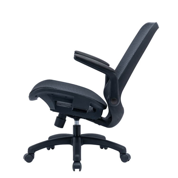 ナカバヤシ オールメッシュチェア/ブラック RZS-401BK (tm)の商品画像12枚目