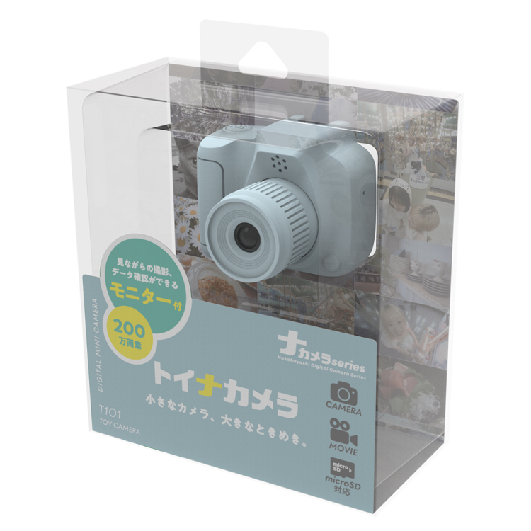 ナカバヤシ　トイナカメラ／ブルー　CAM-T101BL　(tm)の商品画像5枚目