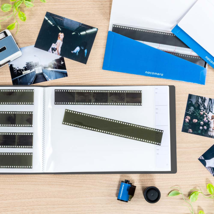 ナカバヤシ ネガナアルバム/ブラック ネガフィルム4段ポケット 112枚収納 A-NAPN-110-Dの商品画像5枚目