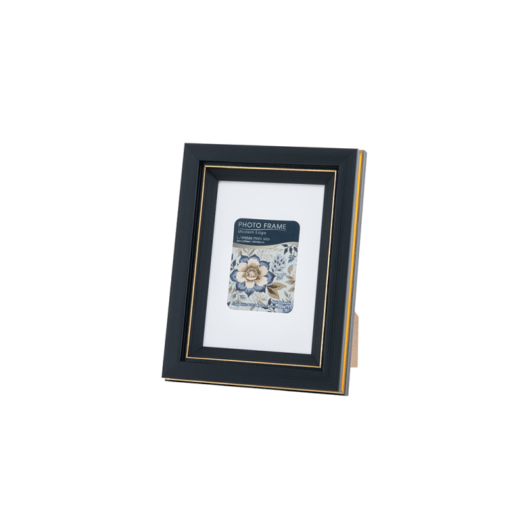 ナカバヤシ モダンエッジ/フォトフレーム/L・チェキ/ブラック F-TP-125-Dの商品画像3枚目