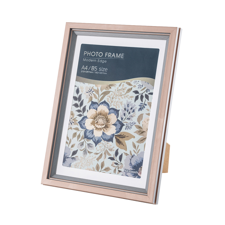 ナカバヤシ モダンエッジ/フォトフレーム/A4・B5/セピア F-TP-128-Sの商品画像3枚目
