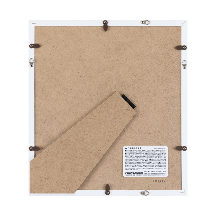 ナカバヤシ メモリアルフォトフレーム/色紙/ホワイト F-TW-118-Wの商品画像2枚目