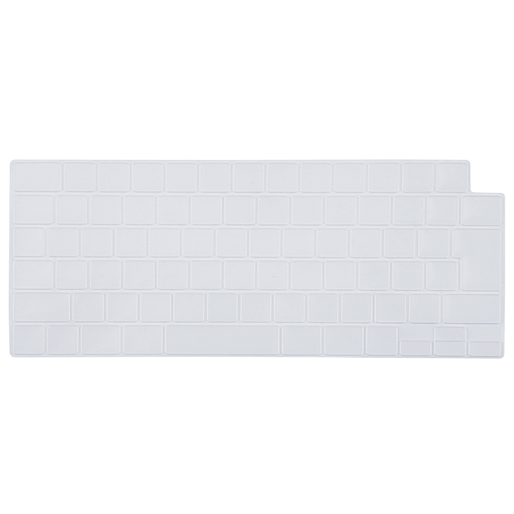 ナカバヤシ　macbookキーボードカバー／クリア　KSL-MB01CL　(tm)の商品画像1枚目