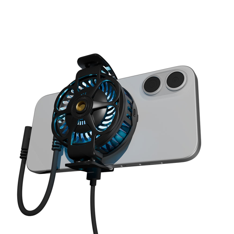 ナカバヤシ　スマートフォンクーラー　クリップタイプ／ブラック　SMP-02BK　(tm)の商品画像2枚目