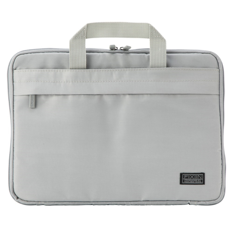 ナカバヤシ　13.3インチPC用インナーケーススリムタイプ グレー　SZC-FIXS005GY　(tm)　の商品画像1枚目