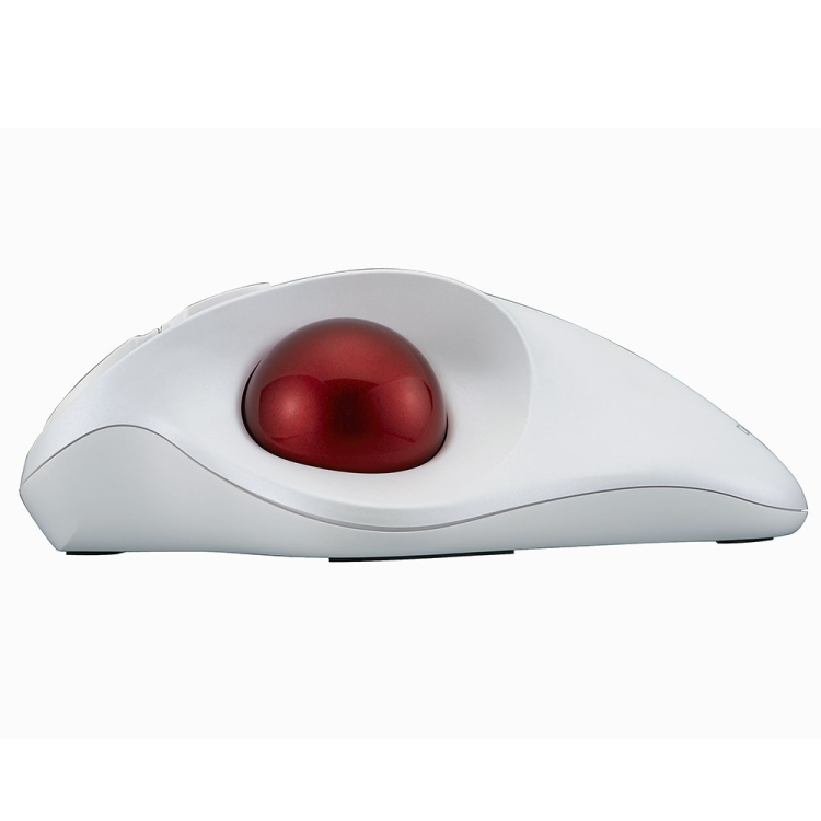 ナカバヤシ スタンダード 無線5ボタン光学式親指トラックボール ホワイト MUS-TRIF175W (tm) の商品画像9枚目