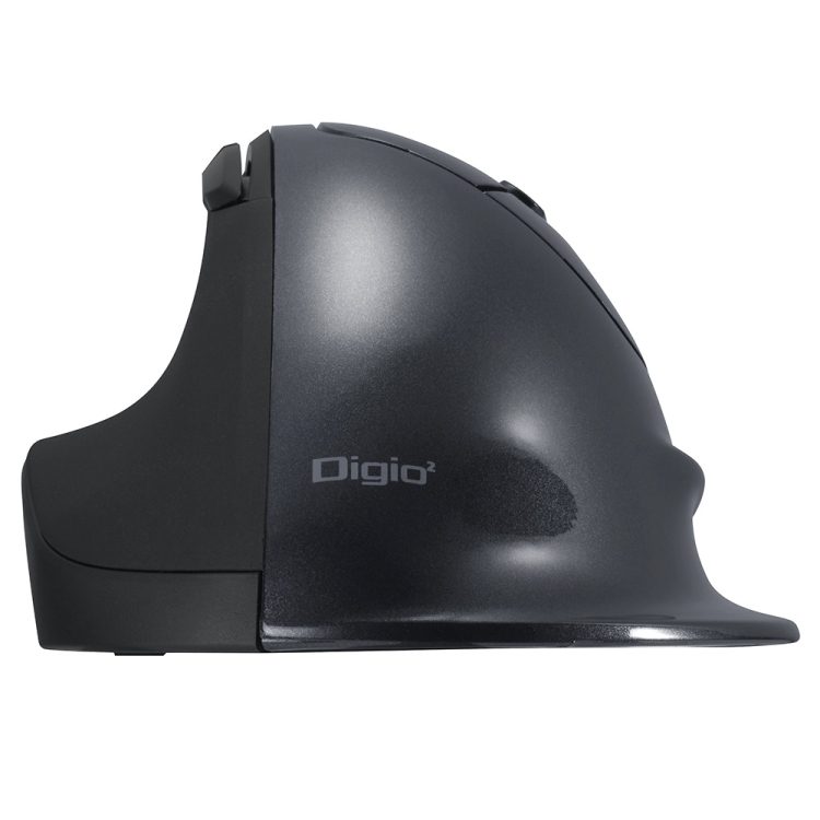 ナカバヤシ 高速スクロール 無線エルゴノミクス5ボタン BlueLEDマウス/ブラック MUS-RKF176BK (tm) の商品画像4枚目