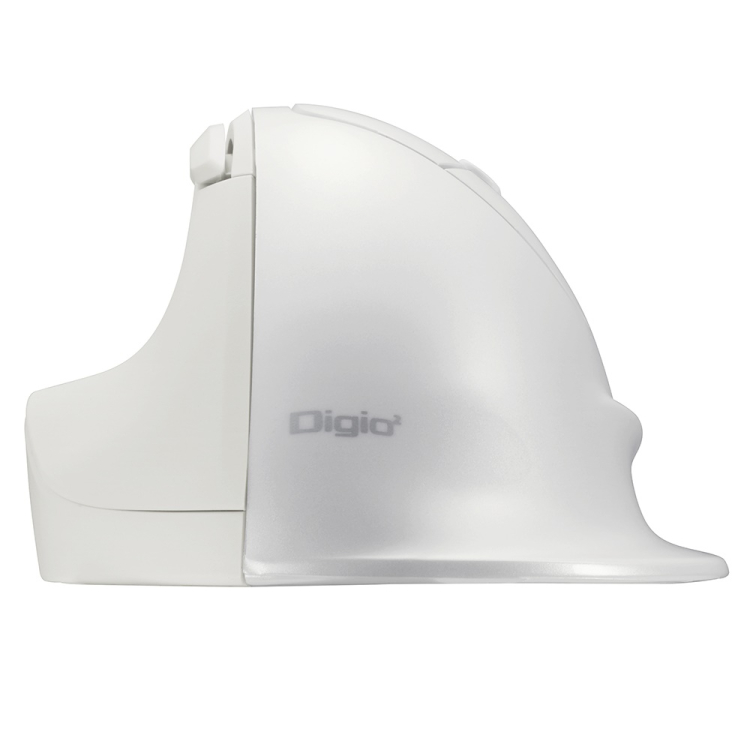 ナカバヤシ　高速スクロール　無線エルゴノミクス5ボタン BlueLEDマウス/ホワイト　MUS-RKF176W　(tm)　の商品画像4枚目