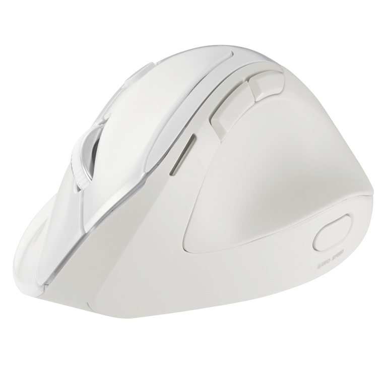 ナカバヤシ　高速スクロール　無線エルゴノミクス5ボタン BlueLEDマウス/ホワイト　MUS-RKF176W　(tm)　の商品画像6枚目