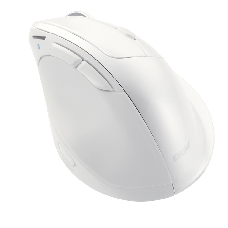 ナカバヤシ 高速スクロール Bluetooth5.0 エルゴノミクス5ボタン BlueLEDマウス/ホワイト MUS-BKF177W (tm)の商品画像8枚目