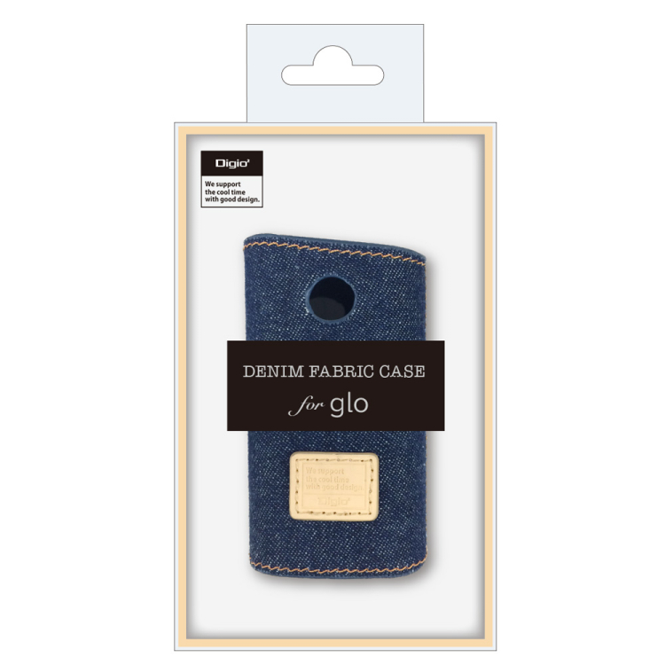 ナカバヤシ GLO デニムケース ブルー SZC-GLO02BL (tm) の商品画像1枚目