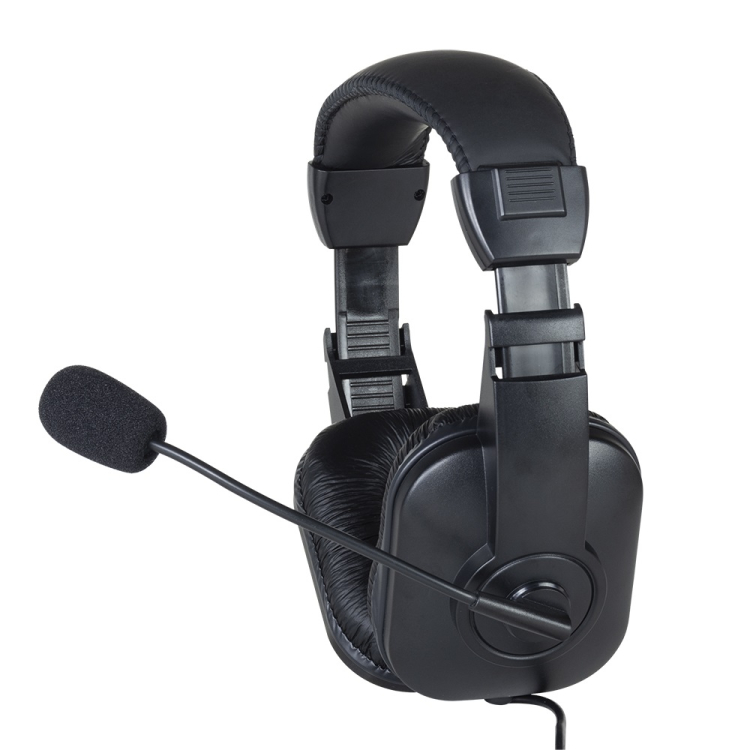 ナカバヤシ　4極ヘッドセット／ブラック　MHM-STB29BK　(tm)　の商品画像3枚目