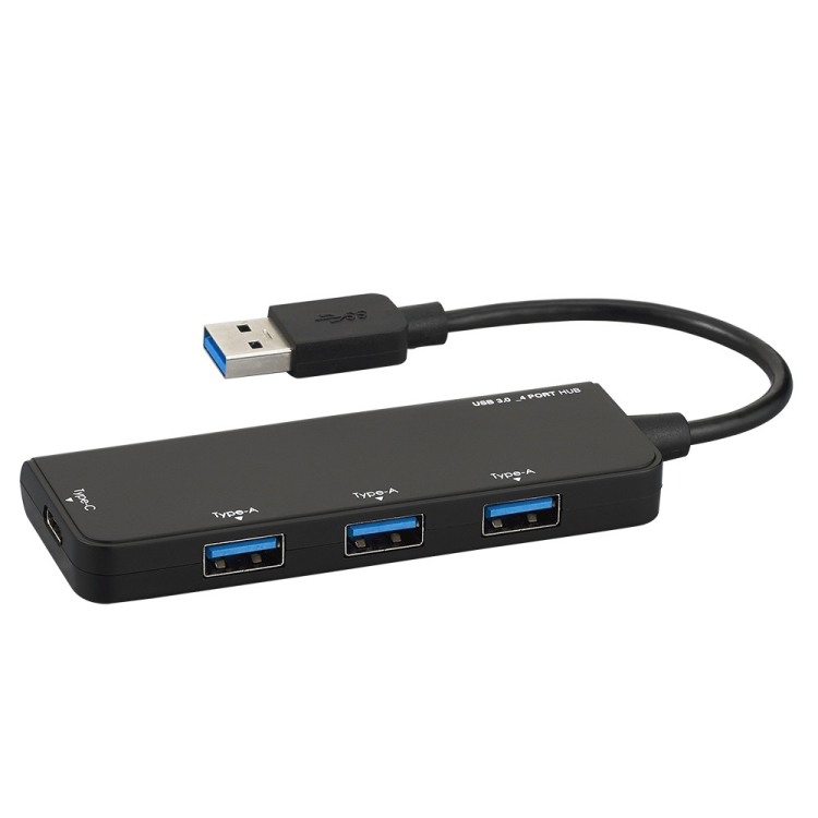 ナカバヤシ USB3.0ハブ/4ポート/BK UH-3164BK (tm) の商品画像3枚目