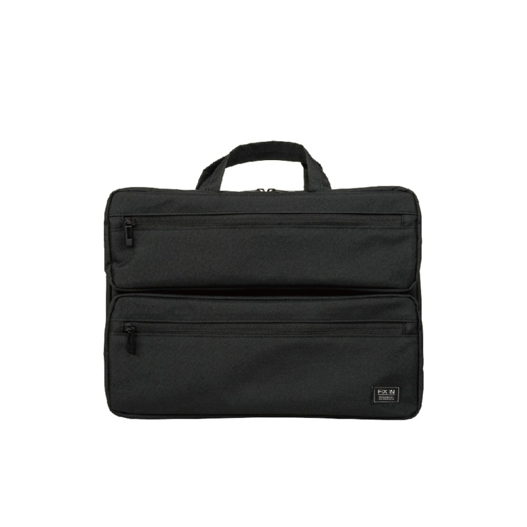 ナカバヤシ　13インチ汎用PCインナーバッグ／2ポケット付／ブラック　SZC-FC131908BK　(tm)　の商品画像1枚目