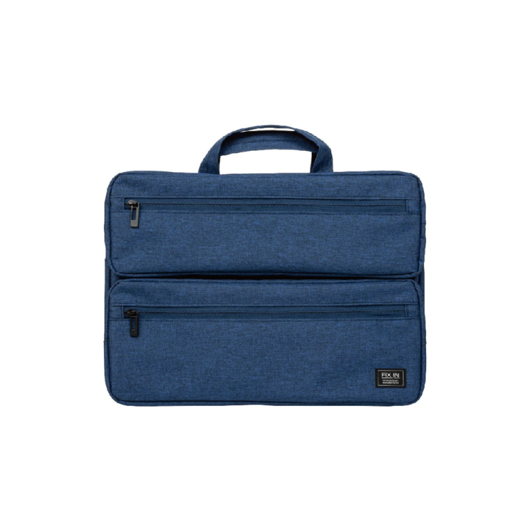 ナカバヤシ 13インチ汎用PCインナーバッグ/2ポケット付/ブルー SZC-FC131908BL (tm) の商品画像1枚目