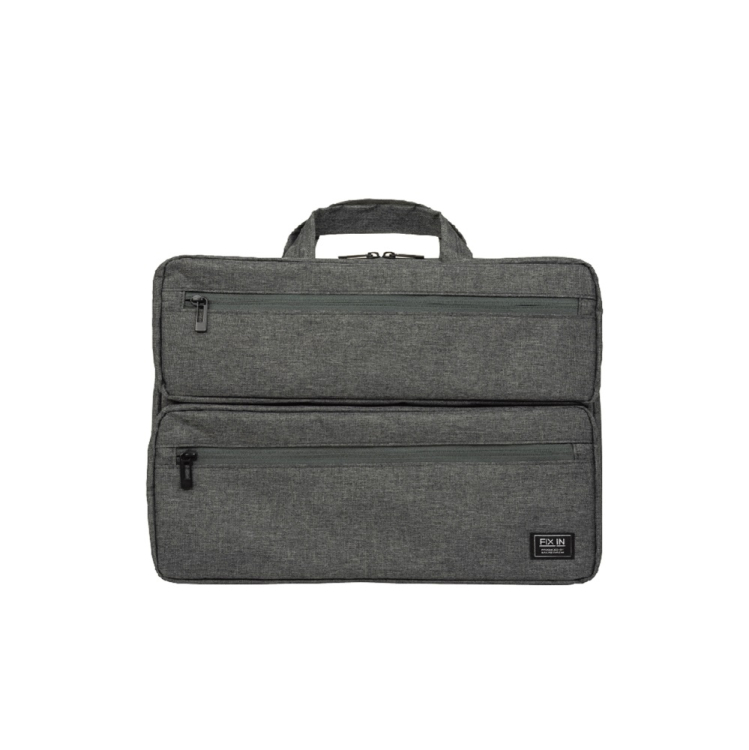 ナカバヤシ 15インチ汎用PCインナーバッグ/2ポケット付/グレー SZC-FC151908GY (tm) の商品画像1枚目