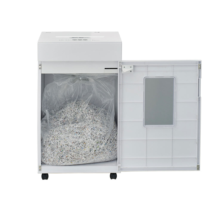 ナカバヤシ　パーソナルシュレッダ ダストレス マイクロ／ホワイト　NSE-DLM01Wの商品画像4枚目