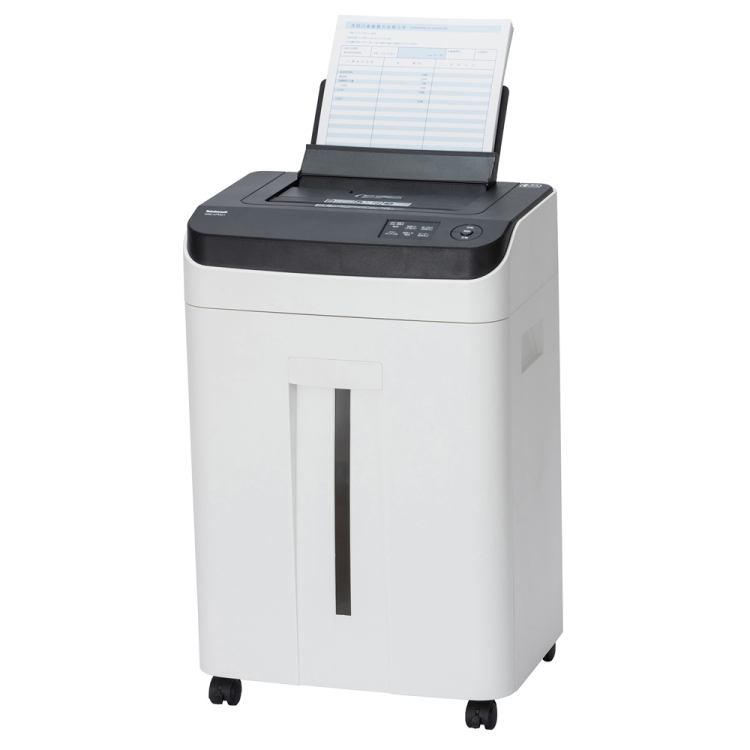 ナカバヤシ　静音オートフィードシュレッダ　マイクロカット／ホワイト　NSE-AFM01Wの商品画像2枚目