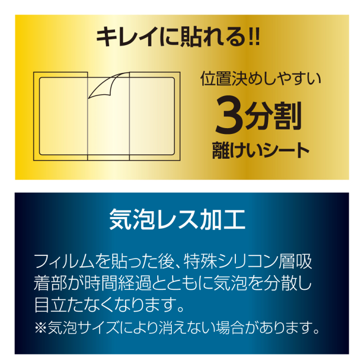 ナカバヤシ SWITCH 2用ティスプレイ保護フィルム/AR低反射・光沢 GAF-SW2FLKAR (tm)の商品画像4枚目