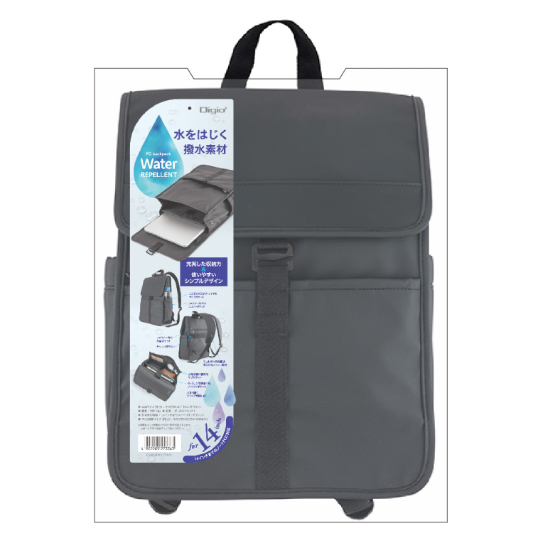 ナカバヤシ　14インチPC用キャリングバッグ／BK　CB-288BK　(tm)の商品画像5枚目