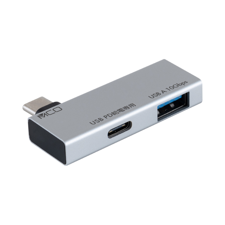 ナカバヤシ　Type-Cホストアダプタ　PD付き　USB－A／シルバー　SAD-CH06PSL　(tm)の商品画像1枚目