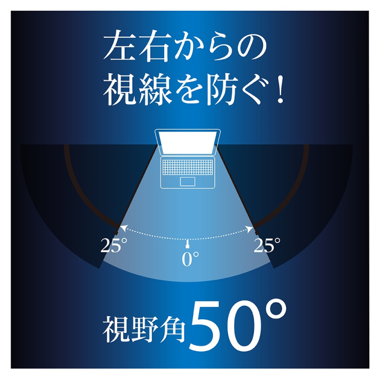 ナカバヤシ　MacBookAir13.3用（2018）のぞき見防止　SF-MBA1301FLGPV　(tm)の商品画像2枚目