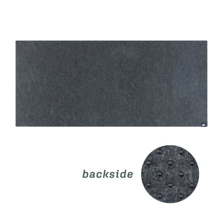 ナカバヤシ　Cloud-Felt  デスクマット（W900×D400） ダークグレー　MUP-943DGY　(tm)の商品画像1枚目
