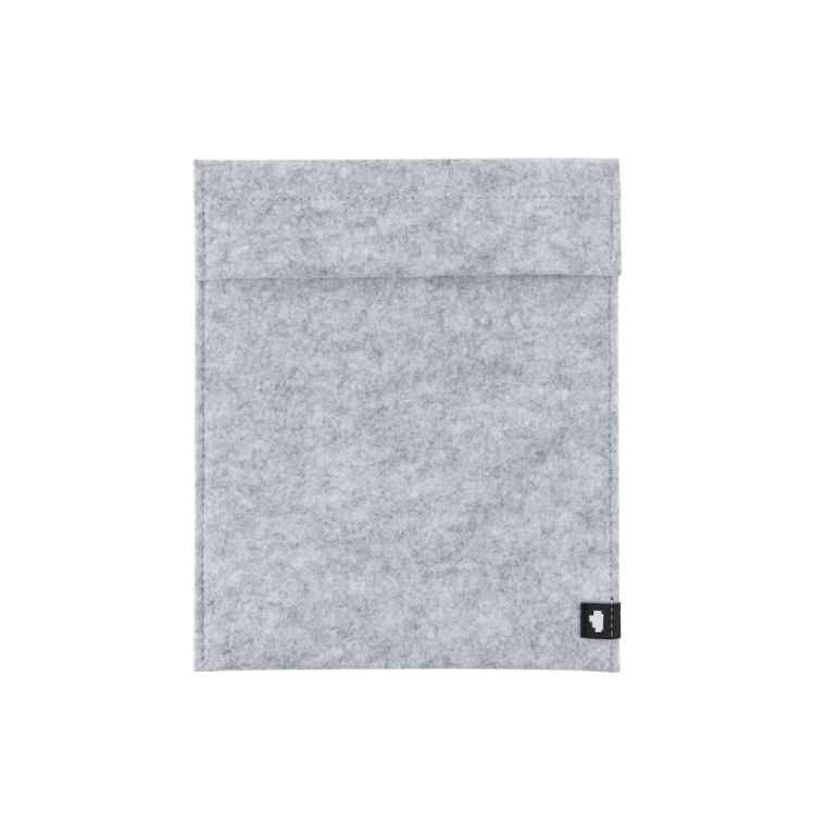 ナカバヤシ　Cloud-Felt 11インチタブレットスリーブケース（フラップタイプ） ライトグレー　TBC-FC112502LGY　(tm)の商品画像1枚目