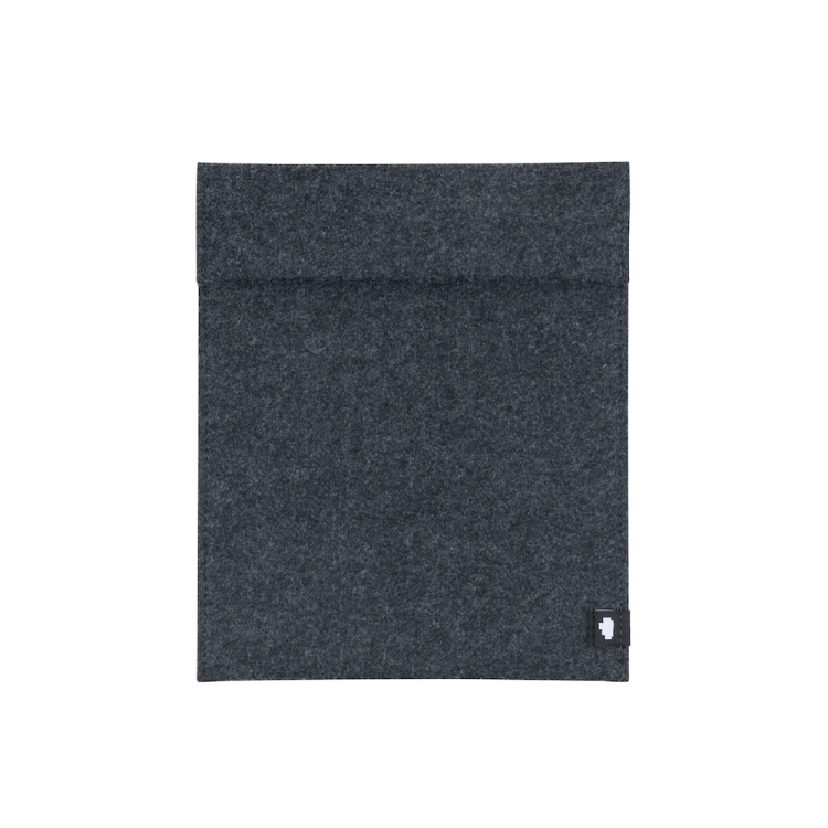 ナカバヤシ　Cloud-Felt 11インチタブレットスリーブケース（フラップタイプ） ダークグレー　TBC-FC112502DGY　(tm)の商品画像1枚目