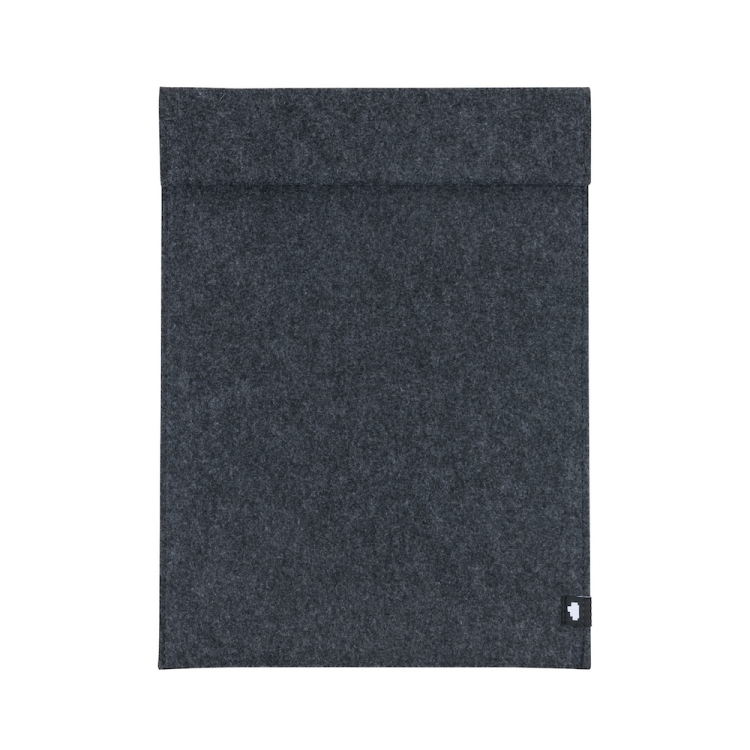 ナカバヤシ Cloud-Felt 16インチPC・タブレットスリーブケース(フラップタイプ) ダークグレー SZC-FC162502DGY (tm)の商品画像1枚目