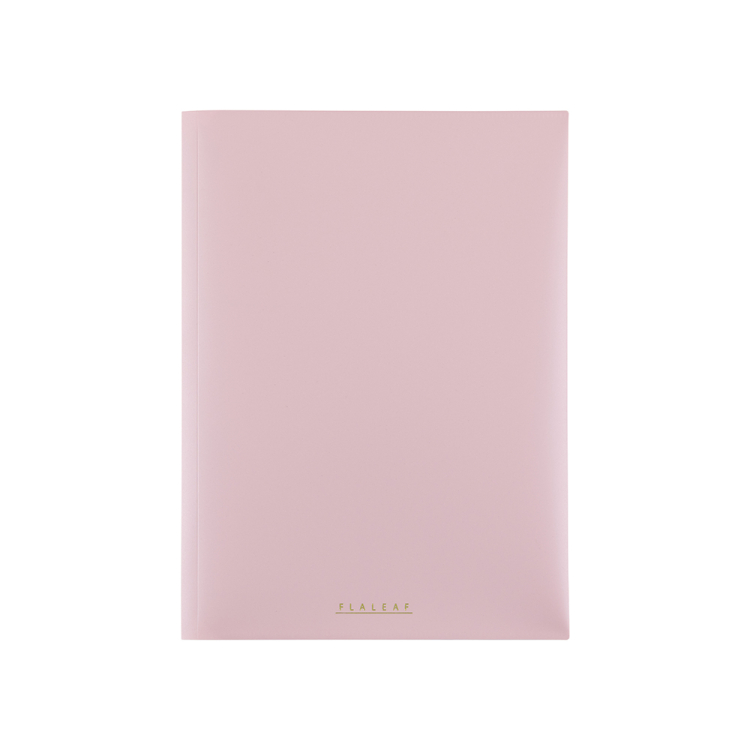 ナカバヤシ フラリーフ/ロジカル・フラットバインダーノート/A4/オールドピンク FLL-A401B-Pの商品画像1枚目