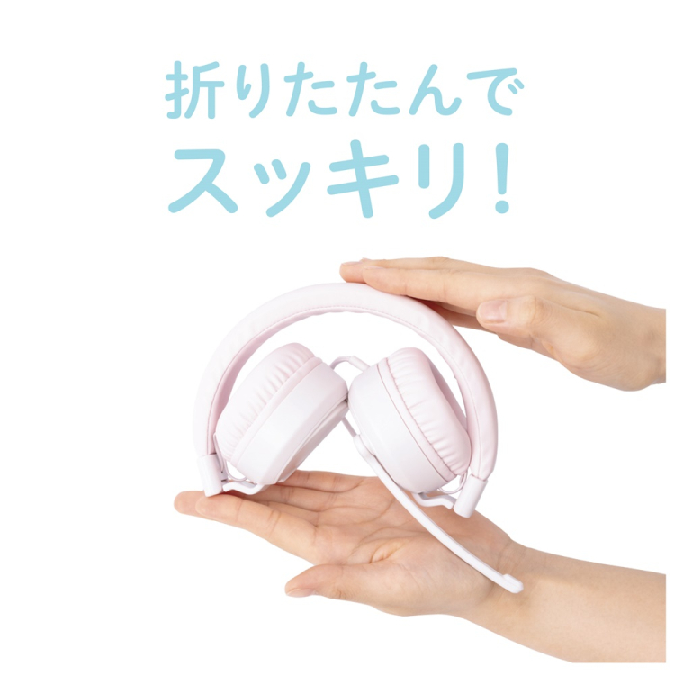 ナカバヤシ　4極　ヘッドセット／ピンクラベンダー　MHM-STB36PL　(tm)の商品画像18枚目