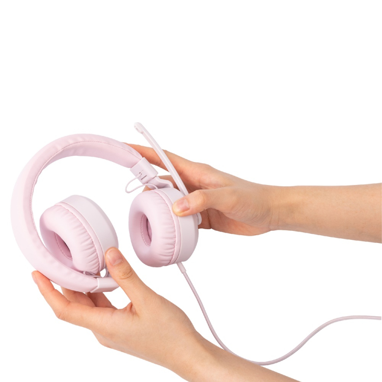 ナカバヤシ　4極　ヘッドセット／ピンクラベンダー　MHM-STB36PL　(tm)の商品画像7枚目