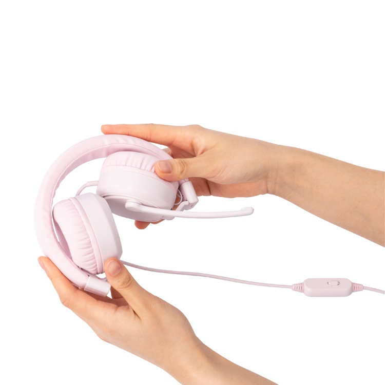 ナカバヤシ　4極　ヘッドセット／ピンクラベンダー　MHM-STB36PL　(tm)の商品画像6枚目